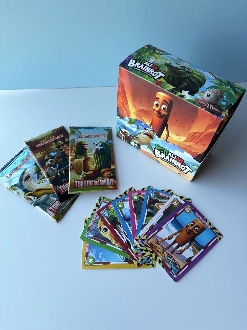Brain Rot Trading Cards – Tung Tung Tung Sahur Series