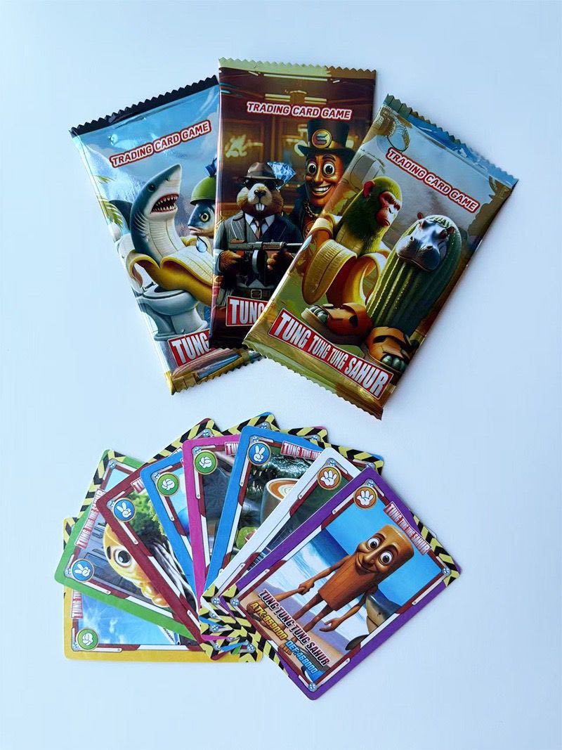 Brain Rot Trading Cards – Tung Tung Tung Sahur Series