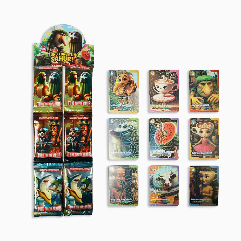 Brain Rot Trading Cards – Tung Tung Tung Sahur Series
